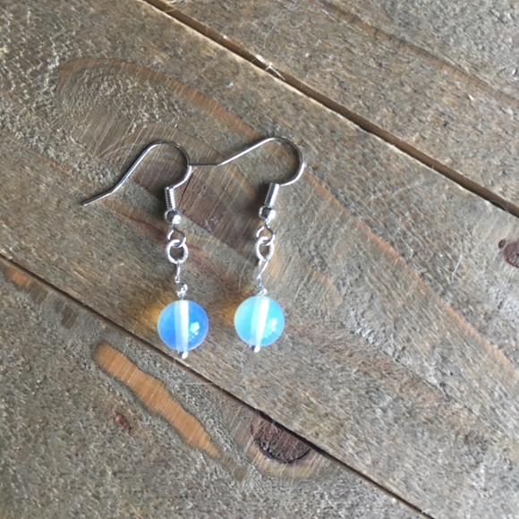 Handmade Jewelry - 3 for $25 Opalite Gemstone Earrings
